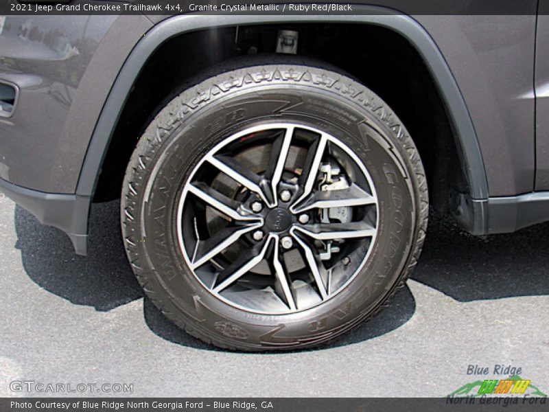Granite Crystal Metallic / Ruby Red/Black 2021 Jeep Grand Cherokee Trailhawk 4x4