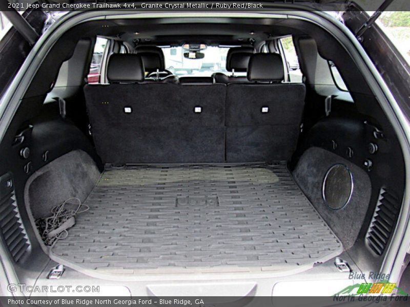 Granite Crystal Metallic / Ruby Red/Black 2021 Jeep Grand Cherokee Trailhawk 4x4