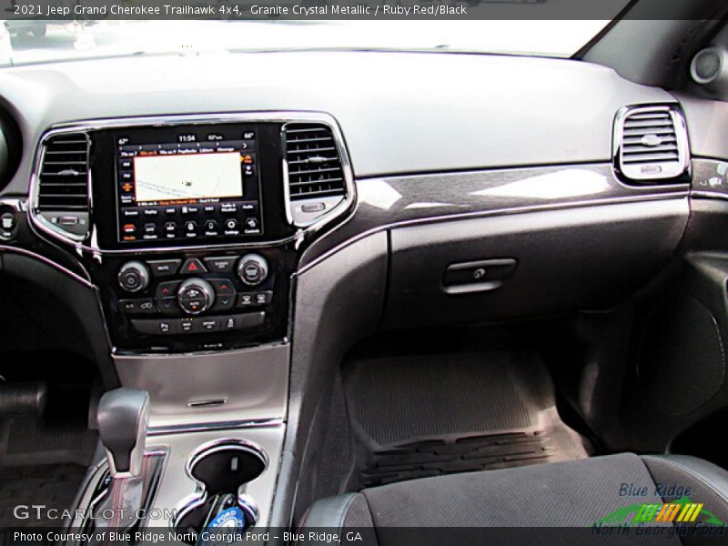 Granite Crystal Metallic / Ruby Red/Black 2021 Jeep Grand Cherokee Trailhawk 4x4
