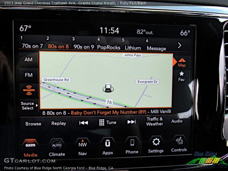 Granite Crystal Metallic / Ruby Red/Black 2021 Jeep Grand Cherokee Trailhawk 4x4