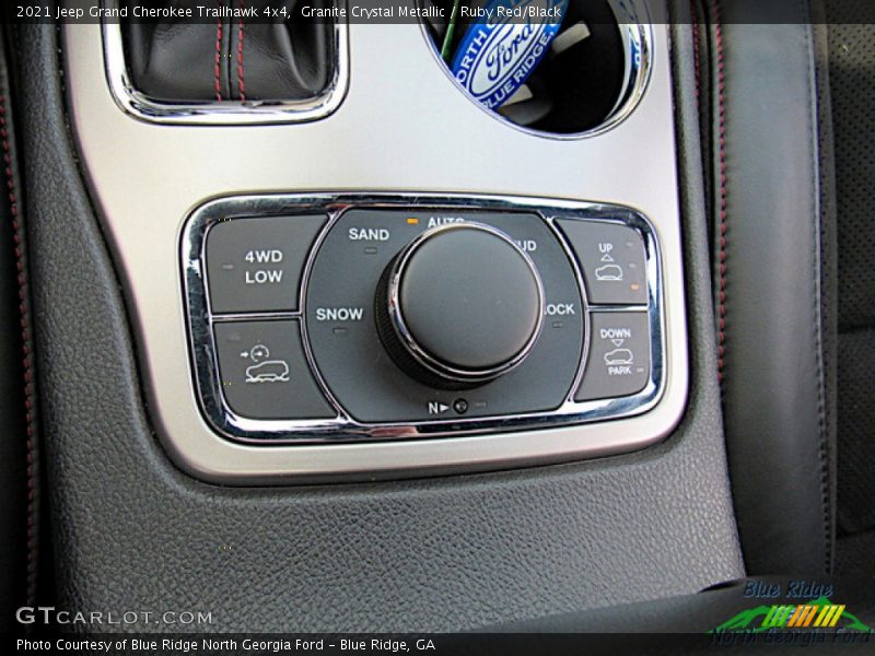 Granite Crystal Metallic / Ruby Red/Black 2021 Jeep Grand Cherokee Trailhawk 4x4