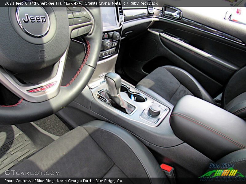 Granite Crystal Metallic / Ruby Red/Black 2021 Jeep Grand Cherokee Trailhawk 4x4