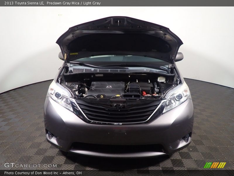 Predawn Gray Mica / Light Gray 2013 Toyota Sienna LE