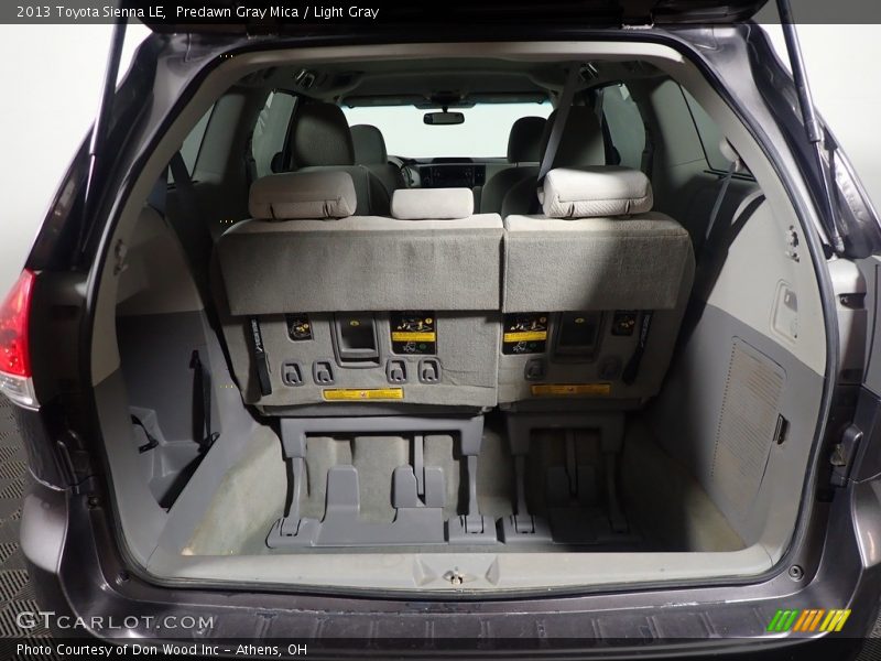 Predawn Gray Mica / Light Gray 2013 Toyota Sienna LE