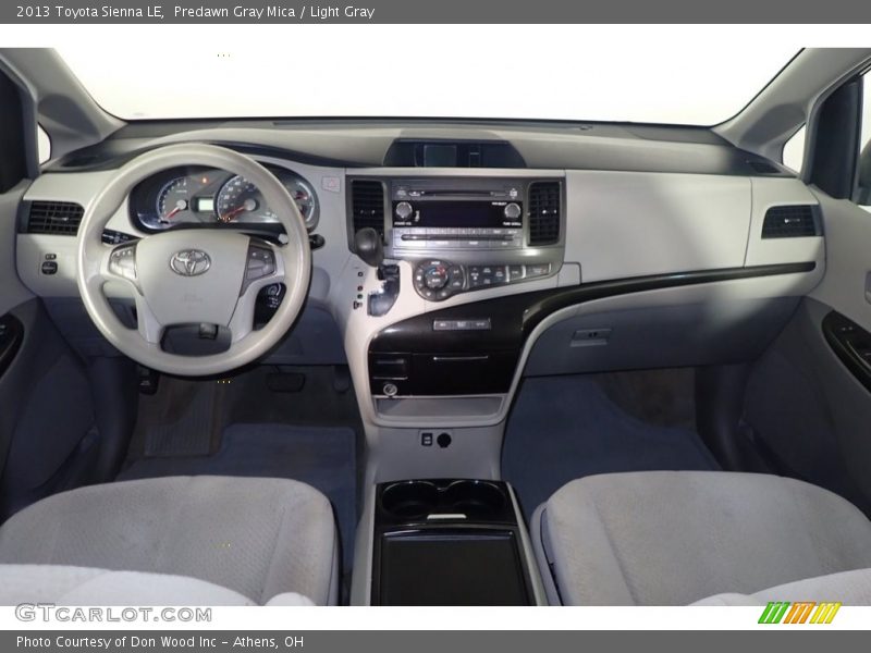 Predawn Gray Mica / Light Gray 2013 Toyota Sienna LE