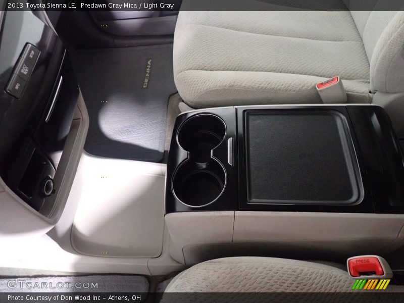 Predawn Gray Mica / Light Gray 2013 Toyota Sienna LE