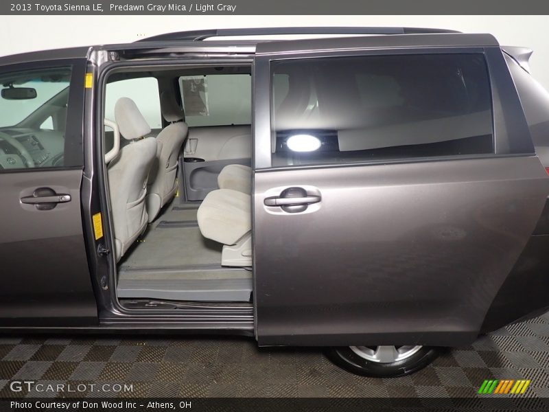 Predawn Gray Mica / Light Gray 2013 Toyota Sienna LE