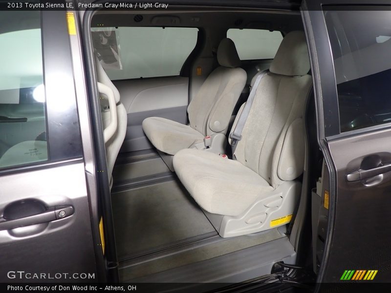 Predawn Gray Mica / Light Gray 2013 Toyota Sienna LE