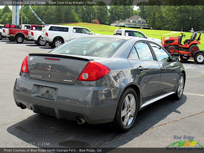 Dark Steel Gray Metallic / Ebony 2009 Pontiac G6 GXP Sedan