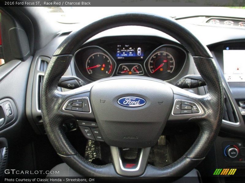 Race Red / Charcoal Black 2016 Ford Focus ST