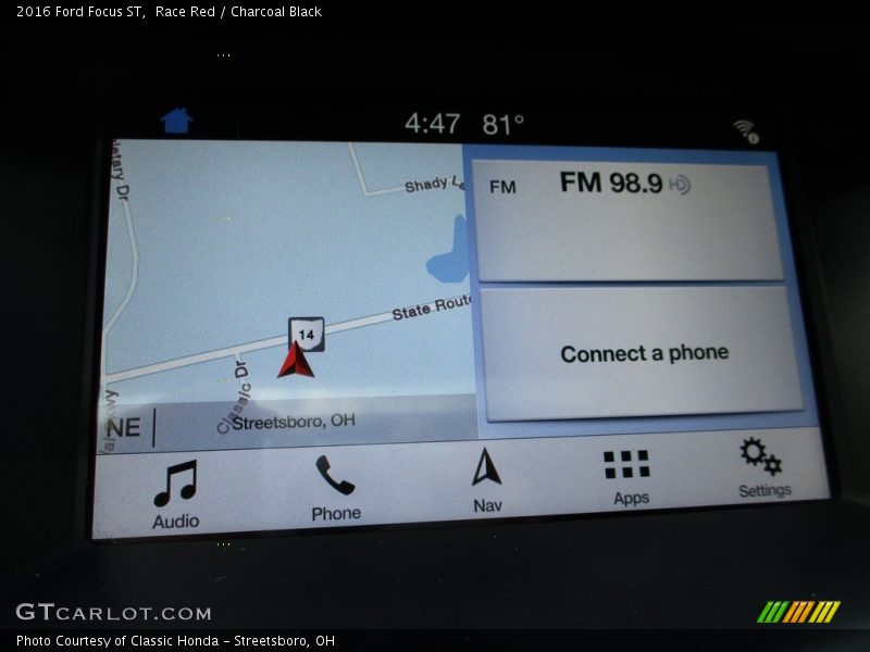 Race Red / Charcoal Black 2016 Ford Focus ST