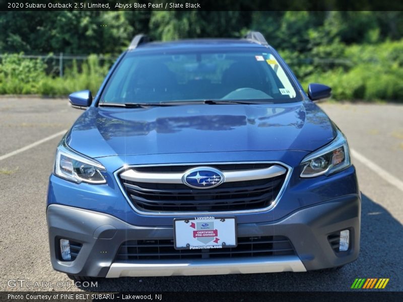 Abyss Blue Pearl / Slate Black 2020 Subaru Outback 2.5i Limited