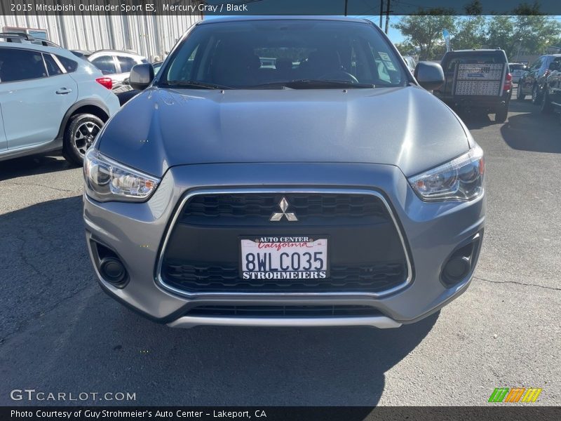 Mercury Gray / Black 2015 Mitsubishi Outlander Sport ES