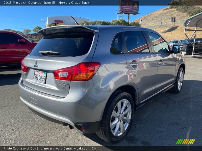 Mercury Gray / Black 2015 Mitsubishi Outlander Sport ES