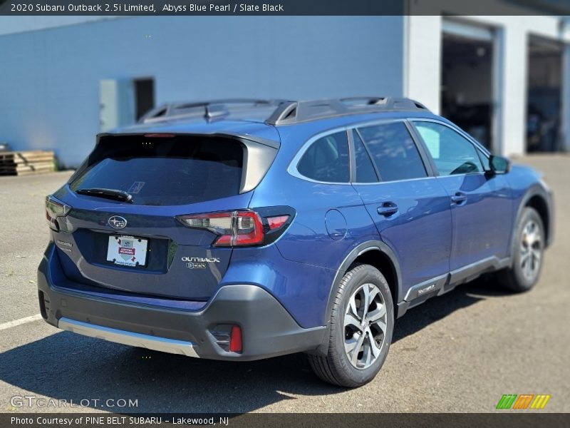 Abyss Blue Pearl / Slate Black 2020 Subaru Outback 2.5i Limited