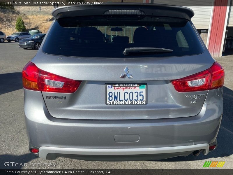 Mercury Gray / Black 2015 Mitsubishi Outlander Sport ES