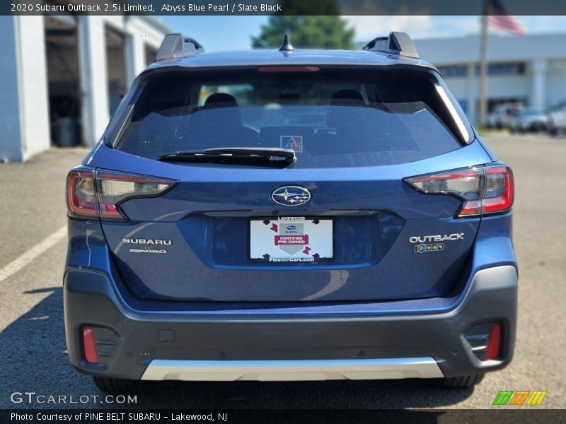 Abyss Blue Pearl / Slate Black 2020 Subaru Outback 2.5i Limited