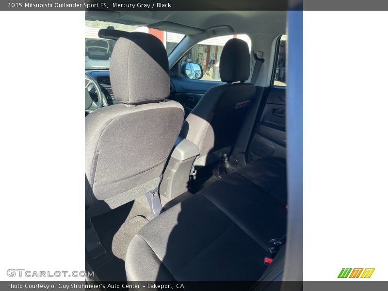 Mercury Gray / Black 2015 Mitsubishi Outlander Sport ES