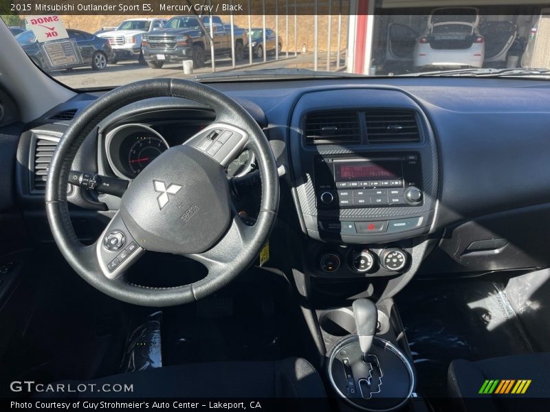 Mercury Gray / Black 2015 Mitsubishi Outlander Sport ES