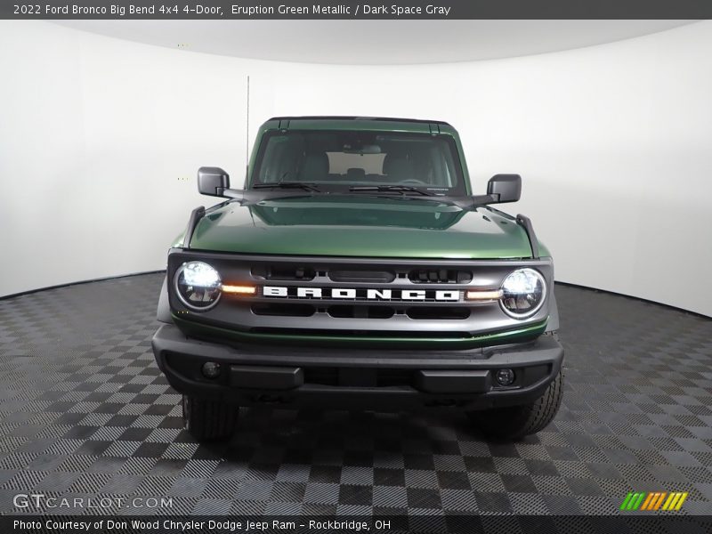 Eruption Green Metallic / Dark Space Gray 2022 Ford Bronco Big Bend 4x4 4-Door