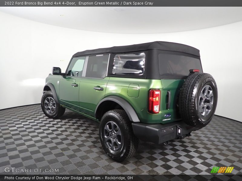 Eruption Green Metallic / Dark Space Gray 2022 Ford Bronco Big Bend 4x4 4-Door