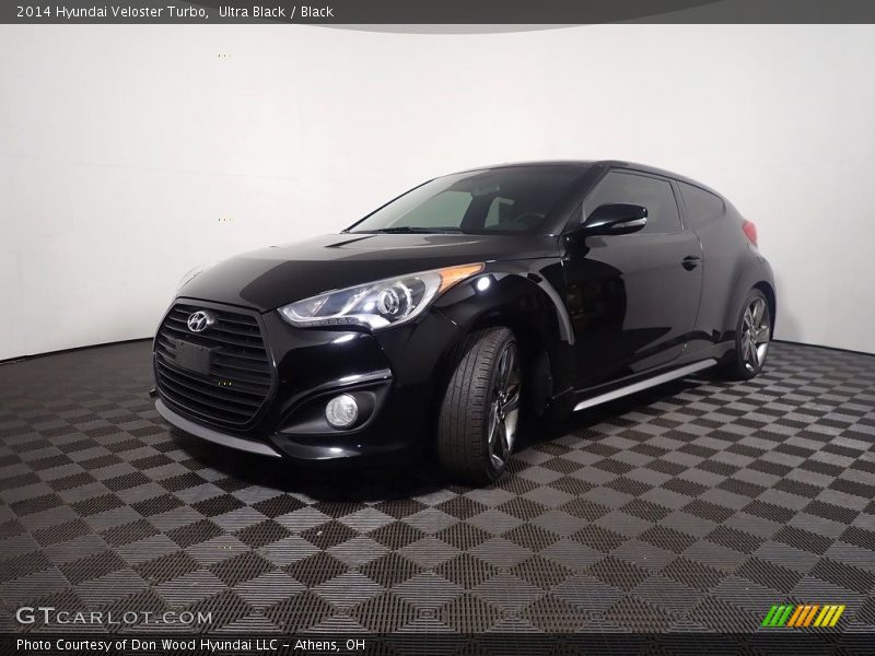 Ultra Black / Black 2014 Hyundai Veloster Turbo