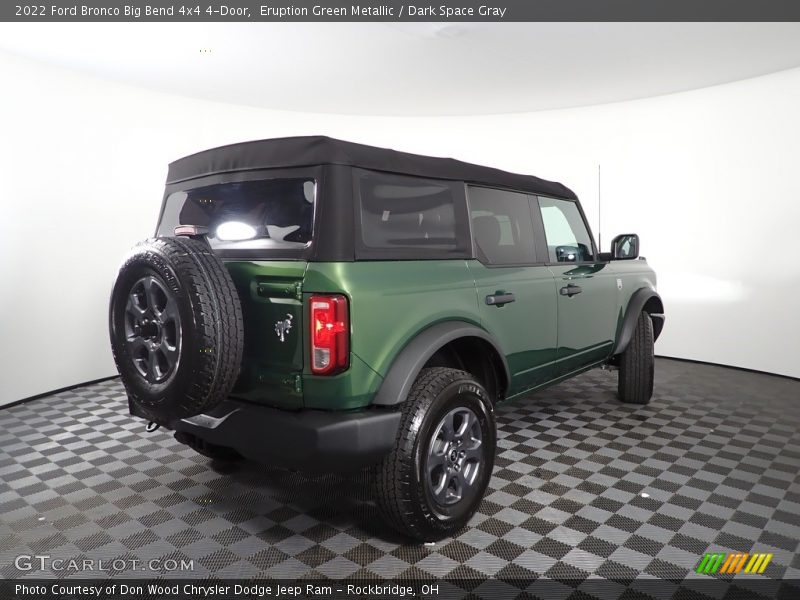 Eruption Green Metallic / Dark Space Gray 2022 Ford Bronco Big Bend 4x4 4-Door