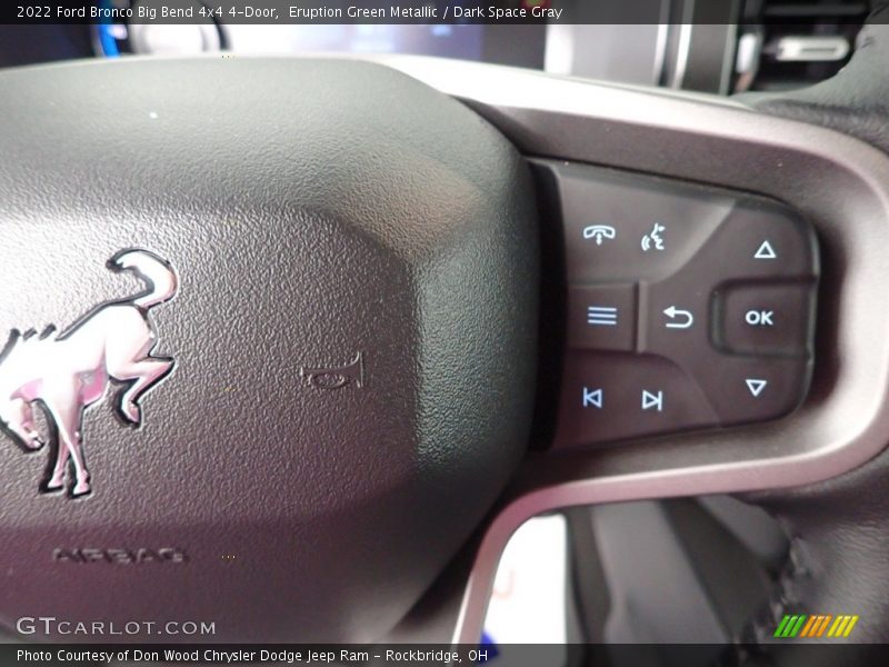  2022 Bronco Big Bend 4x4 4-Door Steering Wheel