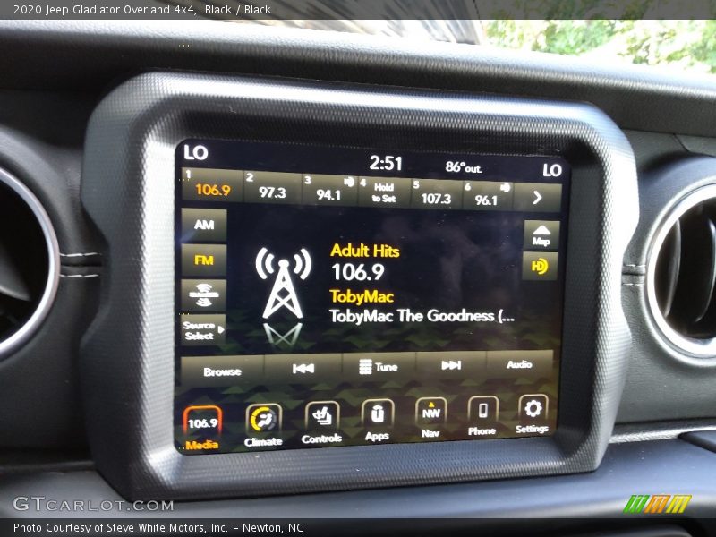 Black / Black 2020 Jeep Gladiator Overland 4x4