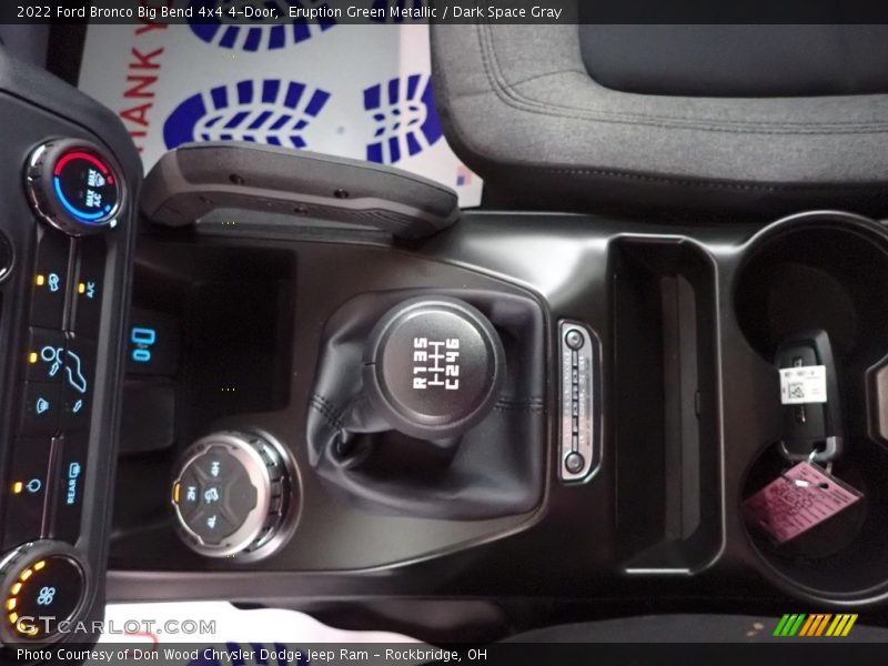  2022 Bronco Big Bend 4x4 4-Door 7 Speed Manual Shifter