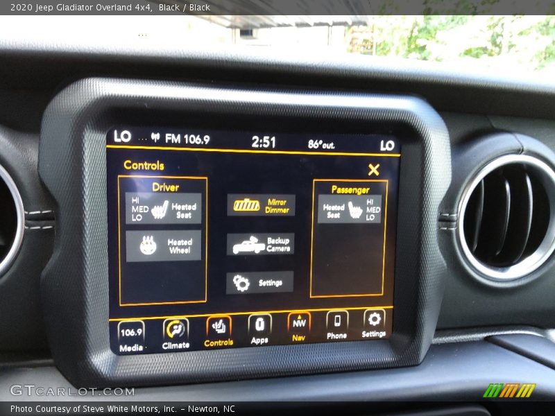 Black / Black 2020 Jeep Gladiator Overland 4x4