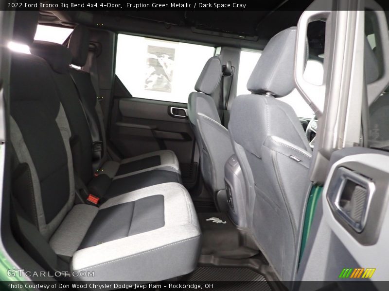 Rear Seat of 2022 Bronco Big Bend 4x4 4-Door