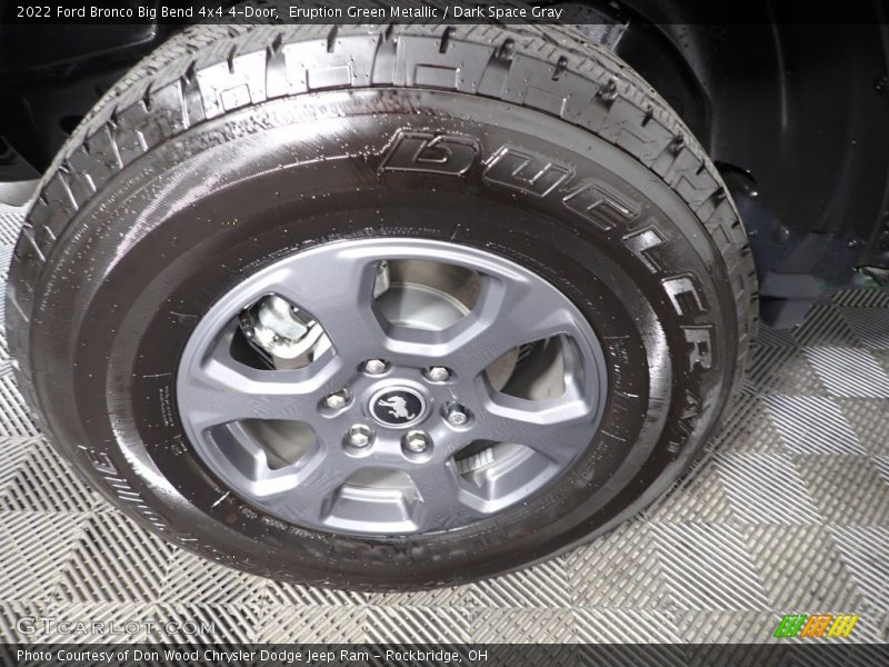 Eruption Green Metallic / Dark Space Gray 2022 Ford Bronco Big Bend 4x4 4-Door