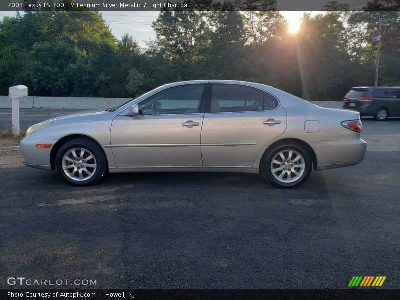 Millennium Silver Metallic / Light Charcoal 2003 Lexus ES 300