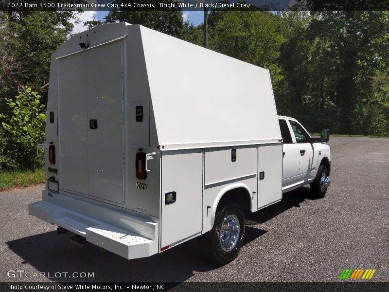Bright White / Black/Diesel Gray 2022 Ram 3500 Tradesman Crew Cab 4x4 Chassis