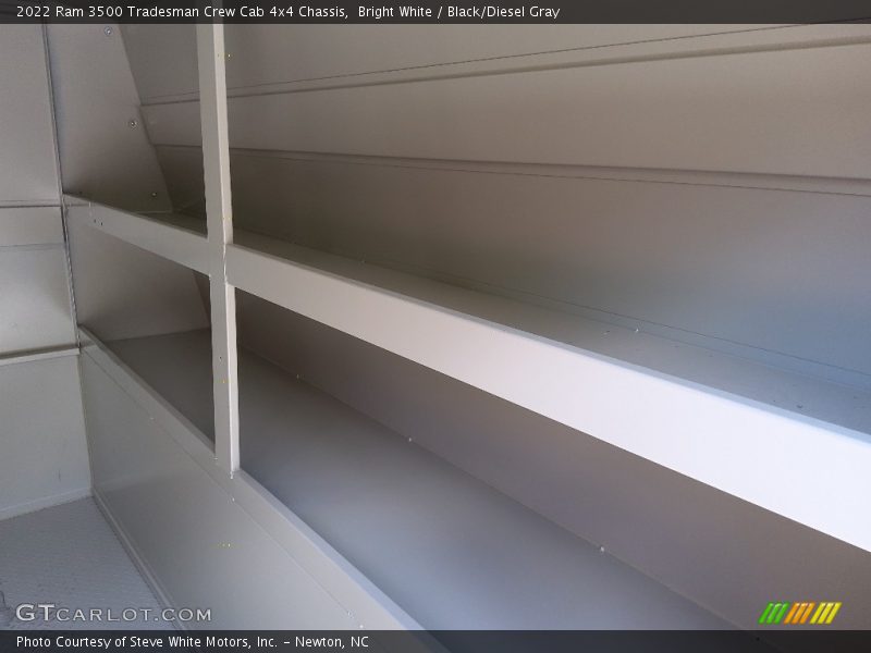 Bright White / Black/Diesel Gray 2022 Ram 3500 Tradesman Crew Cab 4x4 Chassis