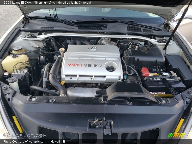 Millennium Silver Metallic / Light Charcoal 2003 Lexus ES 300
