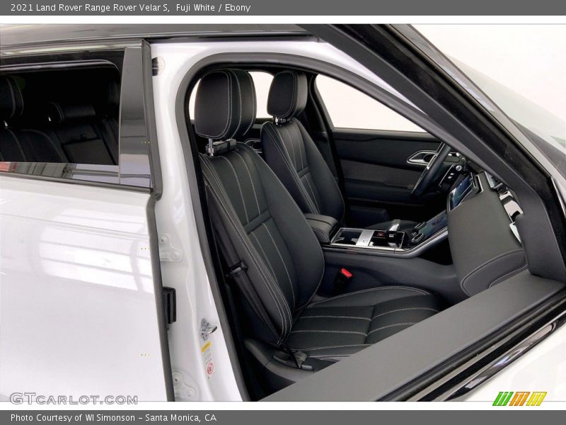 Front Seat of 2021 Range Rover Velar S