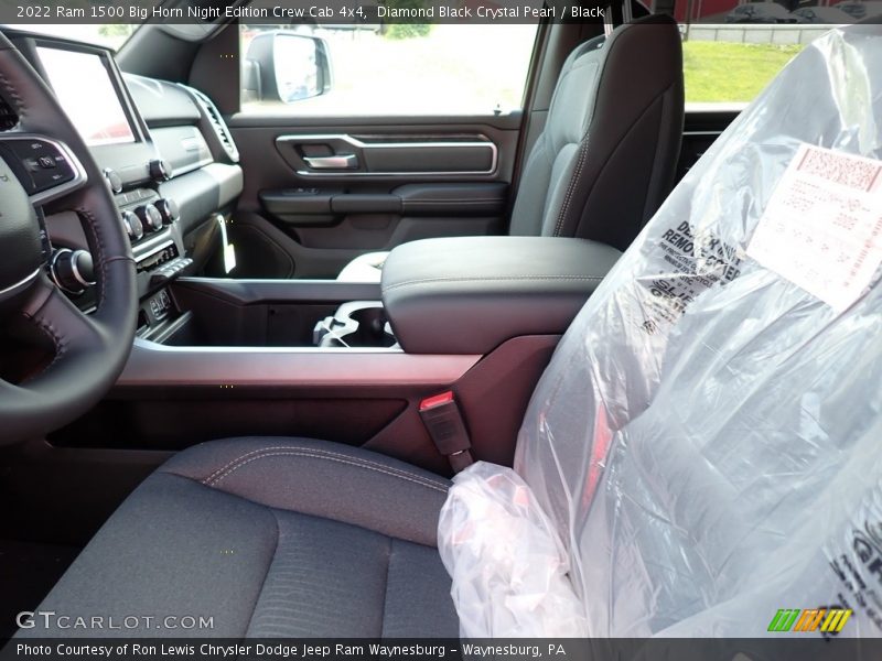 Diamond Black Crystal Pearl / Black 2022 Ram 1500 Big Horn Night Edition Crew Cab 4x4