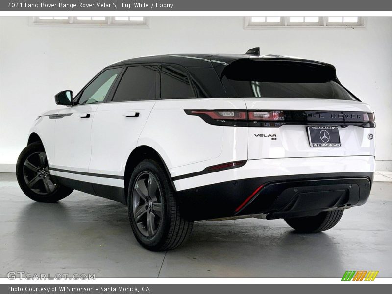 Fuji White / Ebony 2021 Land Rover Range Rover Velar S