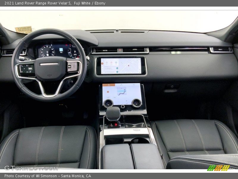  2021 Range Rover Velar S Ebony Interior