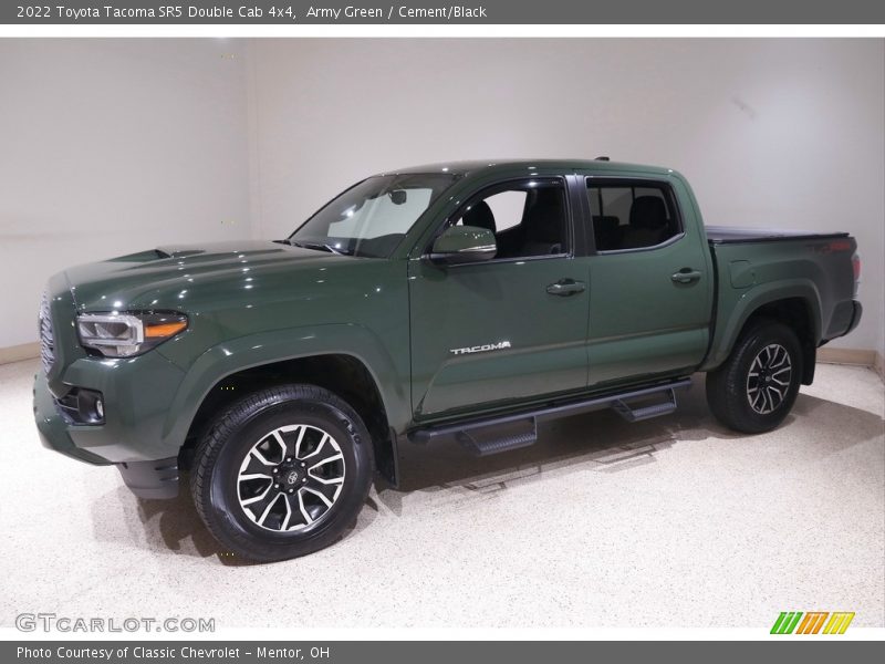 Army Green / Cement/Black 2022 Toyota Tacoma SR5 Double Cab 4x4