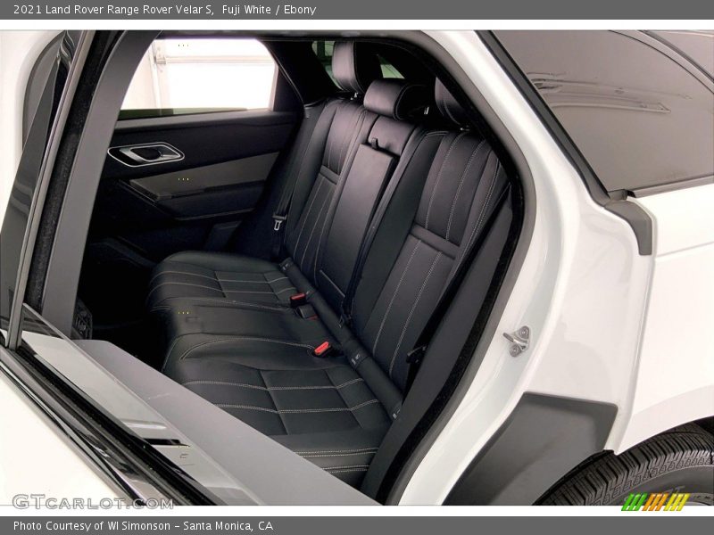 Rear Seat of 2021 Range Rover Velar S
