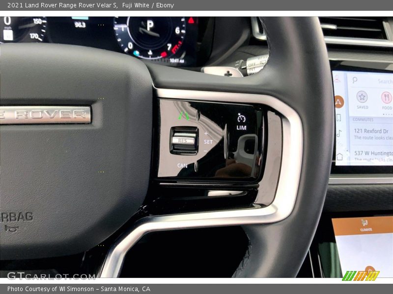  2021 Range Rover Velar S Steering Wheel