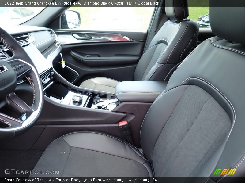 Front Seat of 2022 Grand Cherokee L Altitude 4x4