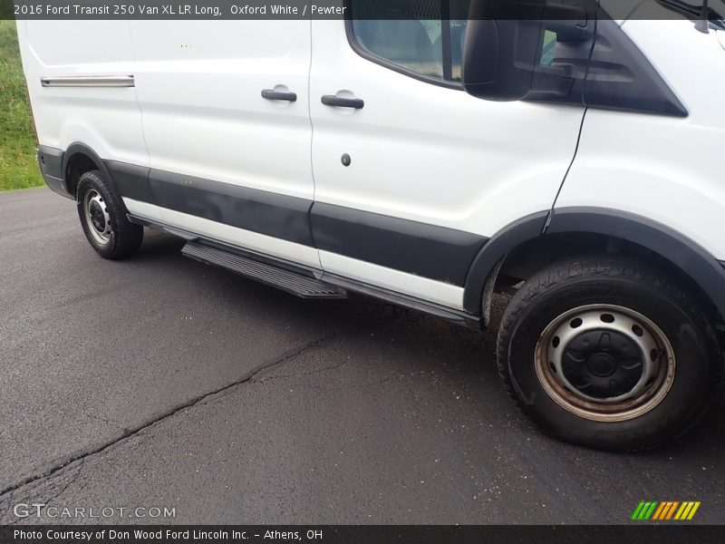 Oxford White / Pewter 2016 Ford Transit 250 Van XL LR Long