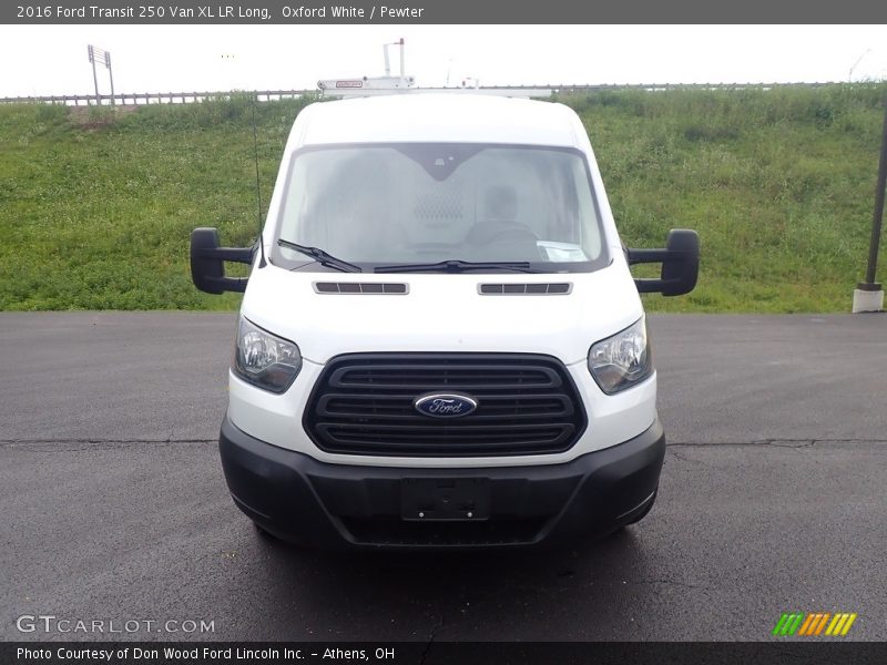 Oxford White / Pewter 2016 Ford Transit 250 Van XL LR Long