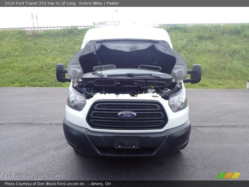 Oxford White / Pewter 2016 Ford Transit 250 Van XL LR Long