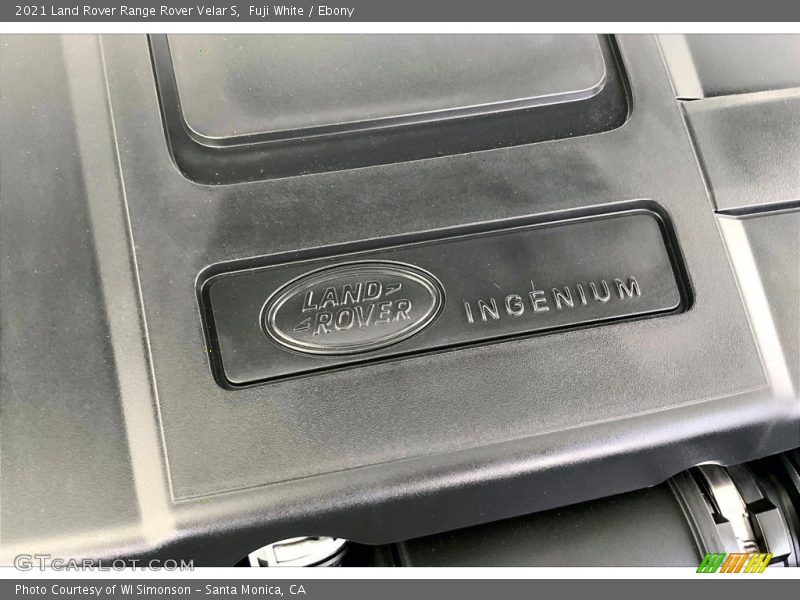 Fuji White / Ebony 2021 Land Rover Range Rover Velar S