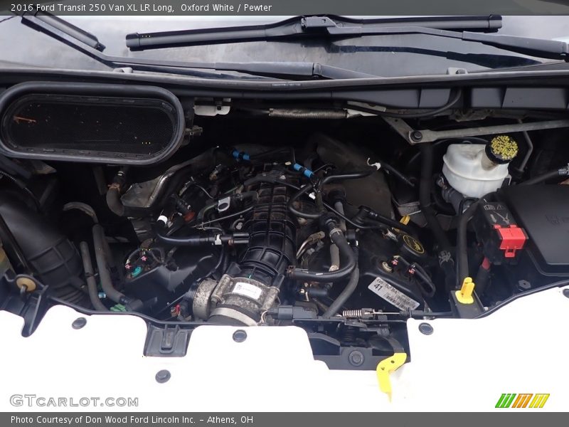 Oxford White / Pewter 2016 Ford Transit 250 Van XL LR Long